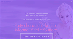 Desktop Screenshot of magicprincess.com